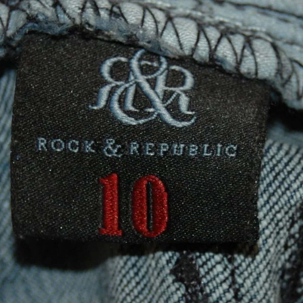 Rock & Republic Jeans Women's Size 10 (32 x 32) - Picture 6 of 9